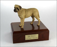 Load image into Gallery viewer, Bull Mastiff Pet Funeral Cremation Urn Available in 3 Different Colors 4 Sizes
