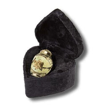 Load image into Gallery viewer, Set of Adult (202 cubic inch) & Keepsake (3 inch) Brass Funeral Cremation Urns