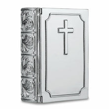 Load image into Gallery viewer, Small/Keepsake 6 Cubic Inch Holy Bible Child Funeral Cremation Urn for Ashes