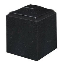 Load image into Gallery viewer, Small/Keepsake 45 Cubic Inch Bombay Cultured Granite Cremation Urn for Ashes