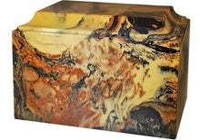 Load image into Gallery viewer, Large/Adult 225 Cubic Inch Tuscany Antique Gold Cultured Marble Cremation Urn