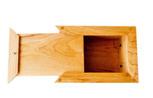 Load image into Gallery viewer, Large/Adult Craftsman 280 Cubic Inches Wood Box Funeral Cremation Urn for Ashes