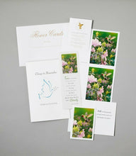 Load image into Gallery viewer, Hummingbird Theme Stationery Box Set & 200 Cubic Inch Funeral Cremation Urn