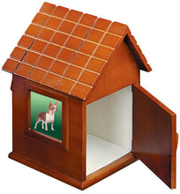 Load image into Gallery viewer, Dog House 90 Cubic Inches Funeral Cremation Urn for Ashes and Picture Frame