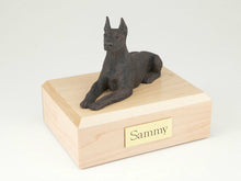 Load image into Gallery viewer, Doberman Bronze Pet Funeral Cremation Urn Avail. in 3 Different Colors & 4 Sizes