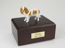Load image into Gallery viewer, King Charles Spaniel Pet Cremation Urn Available 3 Different Colors & 4 Sizes