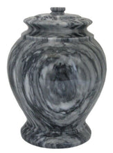 Load image into Gallery viewer, Large/Adult 220 Cubic Inch London Cashmere Gray Marble Funeral Cremation Urn