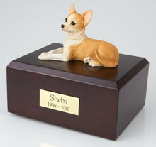 Load image into Gallery viewer, Chihuahua Pet Funeral Cremation Urn Available in 3 Different Colors & 4 Sizes