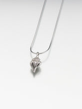 Load image into Gallery viewer, Sterling Silver Conch Shell Memorial Jewelry Pendant Funeral Cremation Urn