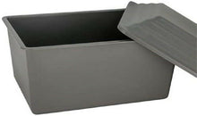 Load image into Gallery viewer, Large/Adult Gray Polymer Urn Vault for Ground Burial for Funeral Cremation Urn
