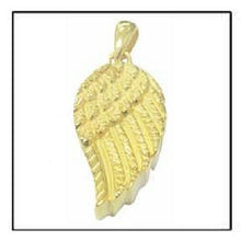 Load image into Gallery viewer, Wings of an Angel 24k Gold Plated Sterling Silver Cremation Pendant w/Chain
