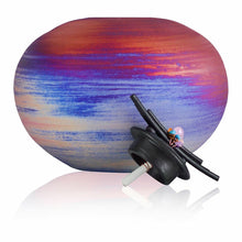 Load image into Gallery viewer, Large/Adult 190 Cubic Inches Ceramic Raku Funeral Cremation Urn for Ashes