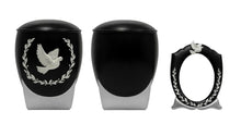 Load image into Gallery viewer, Large/Adult 220 Cubic Inches Dove Resin Funeral Cremation Urn for Ashes