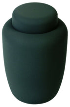 Load image into Gallery viewer, Black Cornstarch 238 Cubic Inches Large/Adult Funeral Cremation Urn for Ashes
