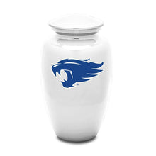 Load image into Gallery viewer, University Of Kentucky Wildcats 210 Cubic Inch Large/Adult Funeral Cremation Urn