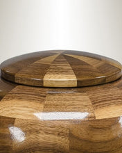 Load image into Gallery viewer, Wisdom Adult Black Walnut Wood Funeral Cremation Urn, 220 Cubic Inches