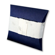 Load image into Gallery viewer, Navy Biodegradable Journey EarthUrn, Hand Crafted Adult Funeral Cremation Urn