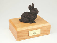Load image into Gallery viewer, Rabbit Bronze Figurine Pet Cremation Urn Available in 3 Different Color 4 Sizes