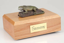 Load image into Gallery viewer, Iguana Pet Figurine Wildlife Cremation Urn Available in 3 Diff. Colors & 4 Sizes