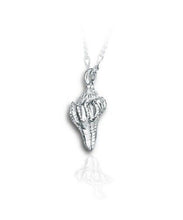 Load image into Gallery viewer, Sterling Silver Conch Shell Funeral Cremation Urn Pendant for Ashes w/Chain