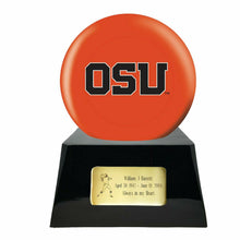 Load image into Gallery viewer, Large/Adult 200 Cubic Inch Oregon State Beavers Metal Ball on Cremation Urn Base