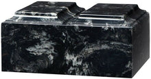 Load image into Gallery viewer, XLarge 450 Cubic Inch Marlin Tuscany Companion Cultured Marble Cremation Urn