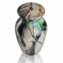 Load image into Gallery viewer, Small/Keepsake 4 Cubic Inches Camouflage Brass Funeral Cremation Urn for Ashes