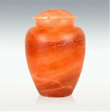Load image into Gallery viewer, Large/Adult 220 Cubic Inch Biodegradable Natural Salt Classic Cremation Urn