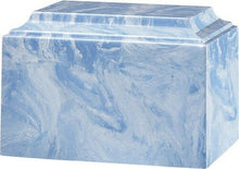 Load image into Gallery viewer, Large/Adult 225 Cubic Inch Tuscany Wedgewood Cultured Marble Cremation Urn