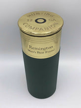 Load image into Gallery viewer, Shotgun Shell Urn Green 100 Cubic Inch Funeral Pet Cremation Urn With Engraving