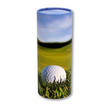 Load image into Gallery viewer, Biodegradable Golf Hole Ash Scattering Tube Golfer Cremation Urn Keepsake