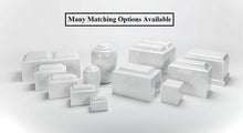 Load image into Gallery viewer, Classic Marble Emerald Adult Cremation Urn, 210 Cubic Inches, TSA Approved