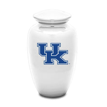 Load image into Gallery viewer, University Of Kentucky Wildcats 210 Cubic Inch Large/Adult Funeral Cremation Urn