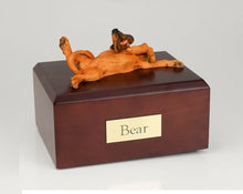 Load image into Gallery viewer, Bloodhound Pet Funeral Cremation Urn Available in 3 Different Colors & 4 Sizes