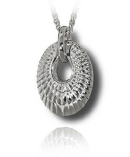 Load image into Gallery viewer, Sterling Silver Egyptian Wings Funeral Cremation Urn Pendant for Ashes w/Chain