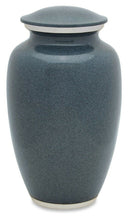 Load image into Gallery viewer, Gray 210 Cubic Inches Large/Adult Funeral Cremation Urn for Ashes