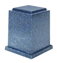 Load image into Gallery viewer, Large/Adult 225 Cubic Inch Windsor Elite Sapphire Cultured Granite Cremation Urn