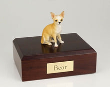 Load image into Gallery viewer, Chihuahua Pet Funeral Cremation Urn Available in 3 Different Colors & 4 Sizes
