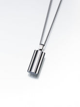 Load image into Gallery viewer, Stainless Steel Narrow Flask Memorial Jewelry Pendant Funeral Cremation Urn