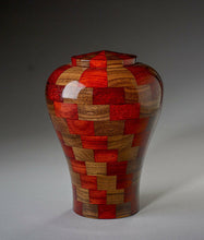 Load image into Gallery viewer, Tranquility Wood Infant/Child/Pet Funeral Cremation Urn, 94 Cubic Inches