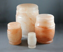 Load image into Gallery viewer, Biodegradable, Eco-Friendly Salt Funeral Cremation Urn, 90 Cubic Inches