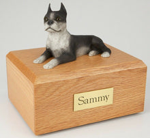 Load image into Gallery viewer, Boston Terrier Pet Funeral Cremation Urn Avail in 3 Different Colors & 4 Sizes