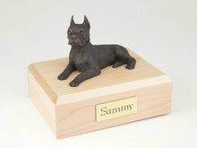 Load image into Gallery viewer, Boston Terrier Pet Funeral Cremation Urn Avail in 3 Different Colors & 4 Sizes