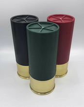 Load image into Gallery viewer, Shotgun Shell Urn Black 100 Cubic Inch Funeral Pet Cremation Urn With Engraving