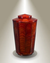 Load image into Gallery viewer, Eternal Promise Joy Infant/Child/Pet Padauk Wood Funeral Cremation Urn, 75 Cu In