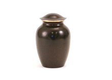 Load image into Gallery viewer, New,Solid Brass Set of 4 MAUS Earth Keepsake Cremation Urns,5 Cubic Inches each