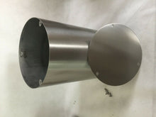 Load image into Gallery viewer, Large/Adult 200 Cubic Inches Silver Color Stainless Steel Cylinder Cremation Urn