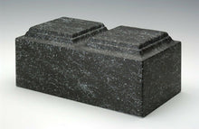 Load image into Gallery viewer, Classic Stone Tone Nocturne Companion Cremation Urn, 420 Cubic Inch TSA Approved