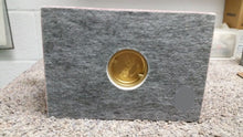 Load image into Gallery viewer, Red Cultured Marble Keepsake Cremation Urn For Human Ashes 50 CI TSA Approved