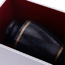 Load image into Gallery viewer, Large/Adult Gold Polymer Single Funeral Cremation Urn Burial Vault
